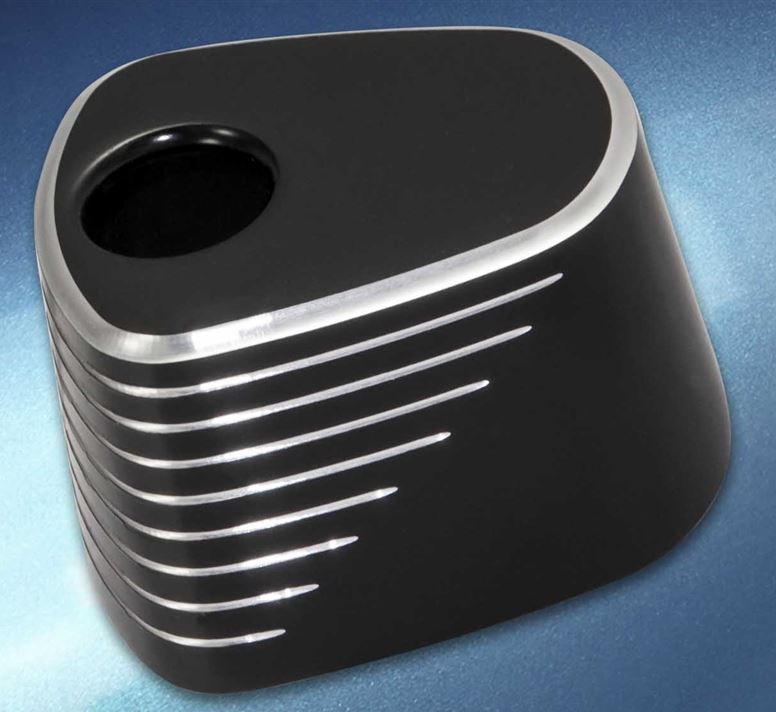 MeanCycles BLACK IGNITION SWITCH COVER FOR HARLEY DAVIDSON TOURING