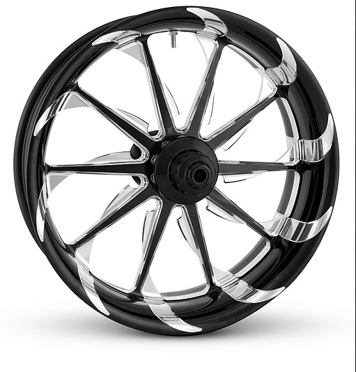 MeanCycles LAUNCH CONTRAST CUT WHEEL PACKAGE FOR M109R (Includes tires mounted and balanced
