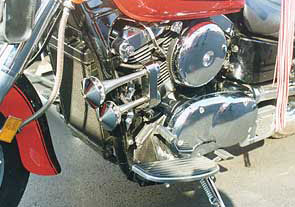 Rivco Air Horns For Kawasaki Vulcan Rivco Air Horns For Kawasaki Vulcan
