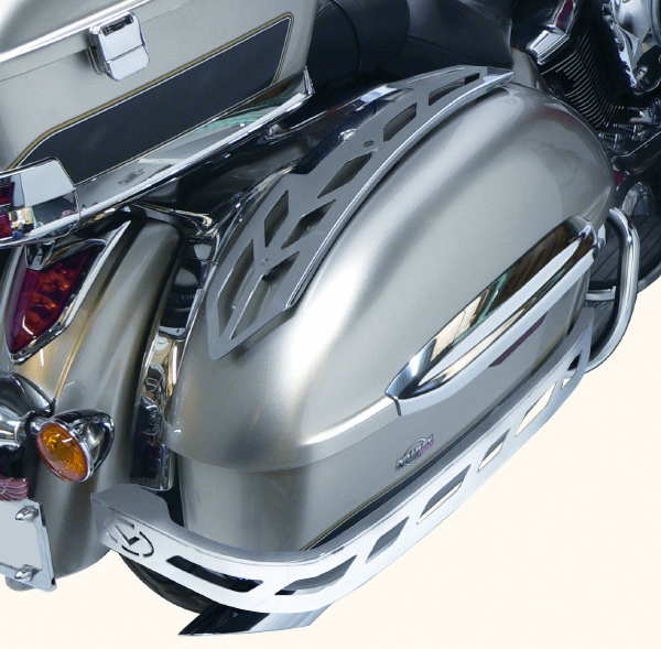 MeanCycles SADDLEBAG TRIM (UPPER) FOR KAWASAKI VN1700 NOMAD/ VOYAGER Part No CU023302