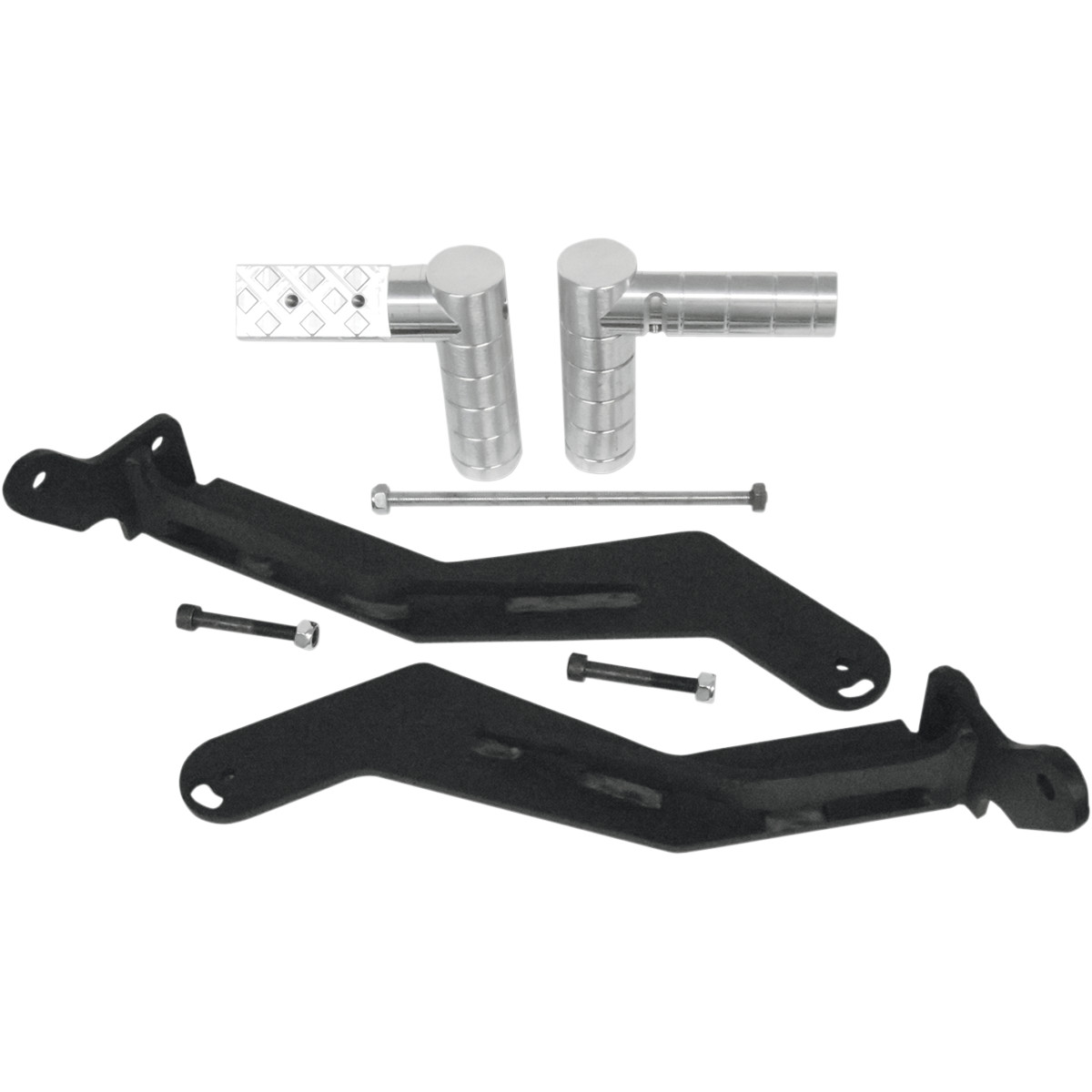 MeanCycles HIGHWAY PEG KIT AND FLOORBOARDS FOR CANAM SPYDER RS