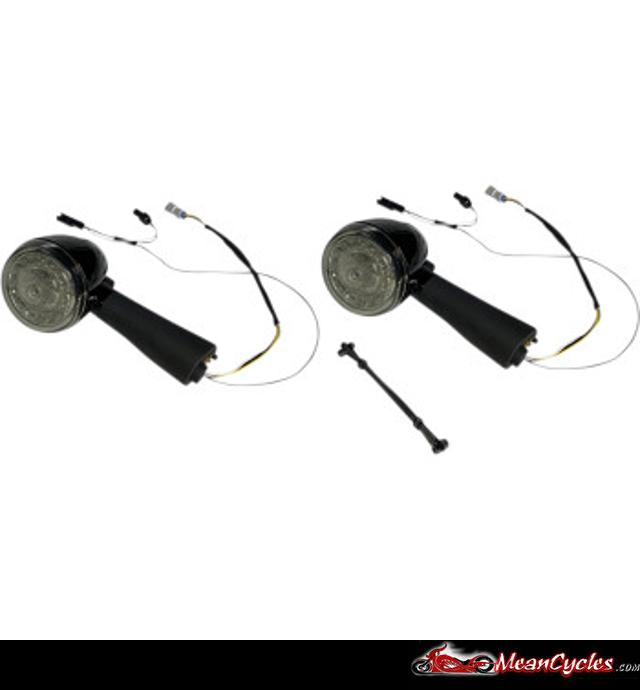 MeanCycles PROBEAM® RED RING TURN SIGNAL LEDS FOR INDIAN SCOUT Part