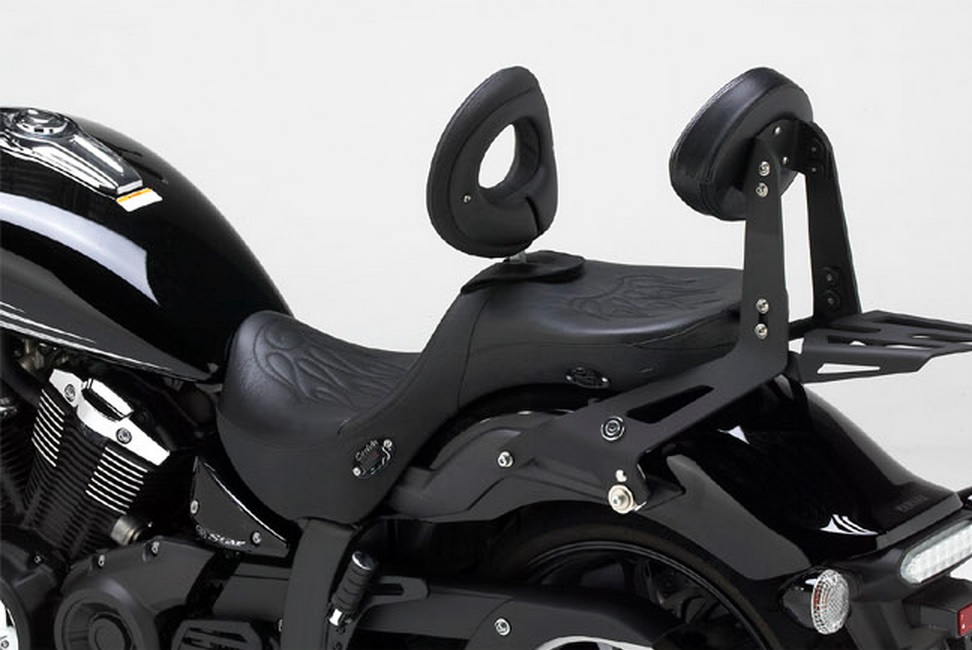 MeanCycles DUAL TOURING SADDLE FOR YAMAHA STRYKER 1113 Part No Y