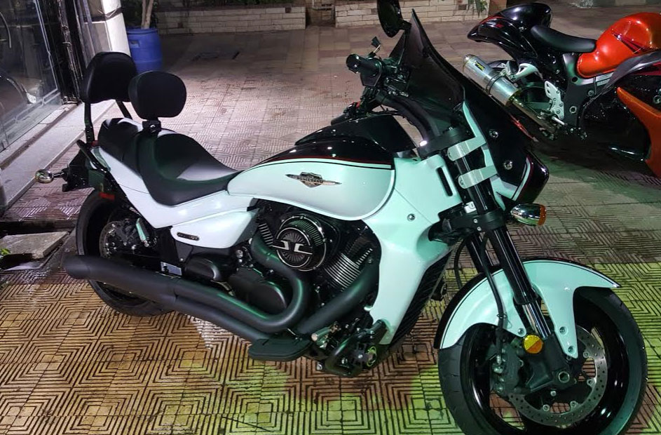 MeanCycles BLACK QUICK RELEASE TOURING BACKREST w/ GRAB RAILS FOR