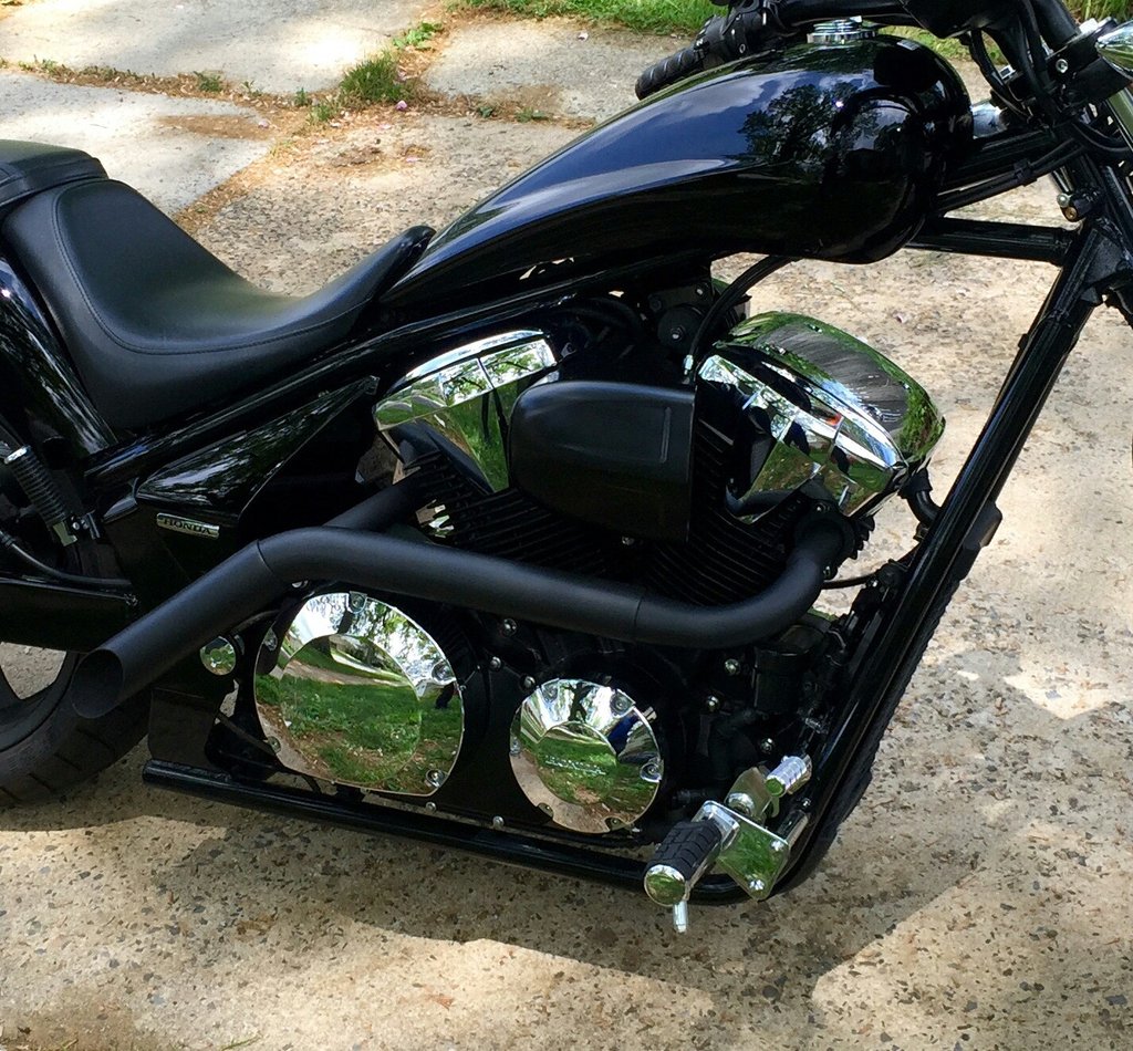 Windshield Replacement Come To You >> MeanCycles | OCTANE 2-1 HONDA FURY EXHAUST PIPES ((BLACK ... Windshield Replacement Come To You >> MeanCycles | OCTANE 2-1 HONDA FURY EXHAUST PIPES ((BLACK ...