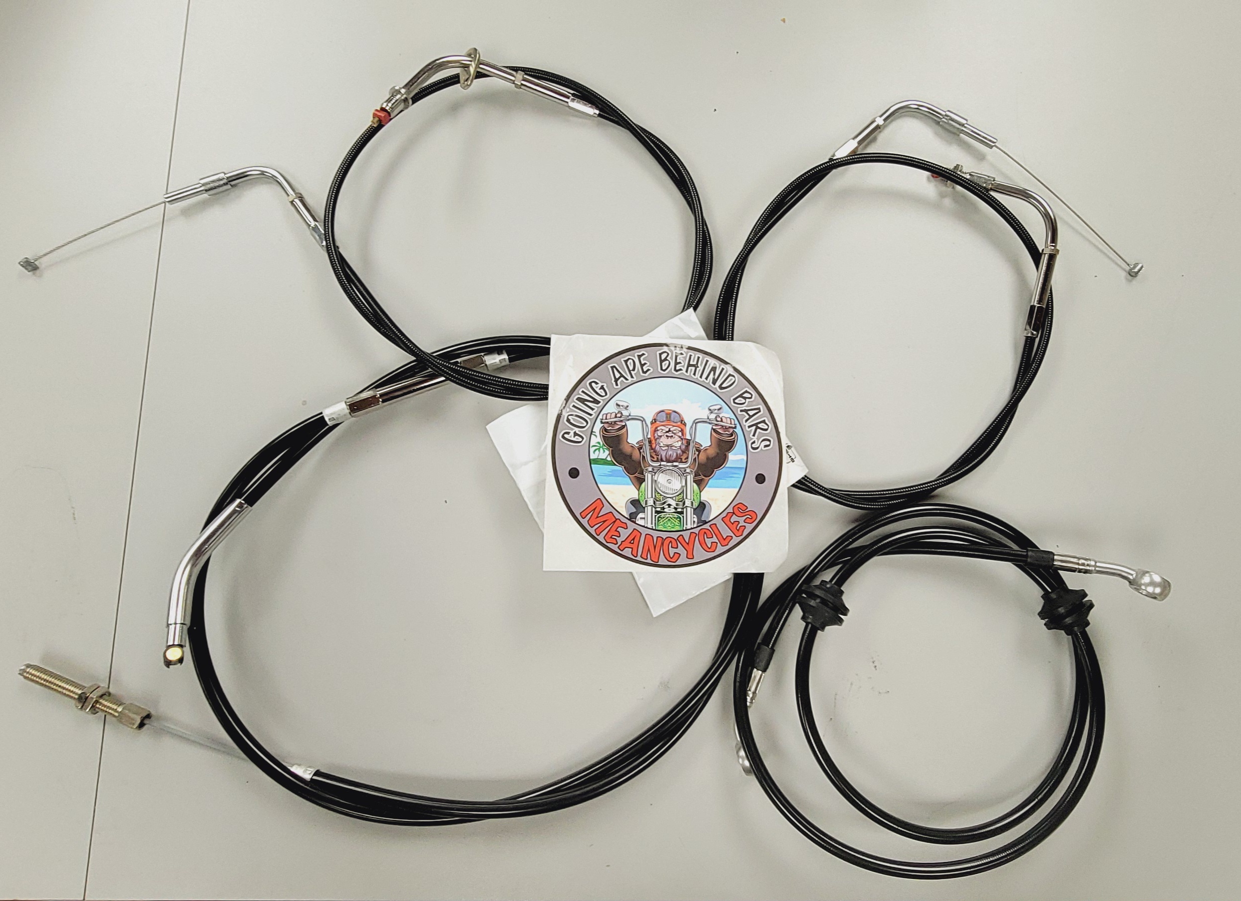 MeanCycles | BLACK CABLE AND LINE KIT FOR 12-14