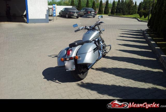 thumbnail image 2 of Chrome Saddlebag Supports For Honda VTX1300 & VTX1800 C, F Models (2003-Present) - Open Box 2 of 5