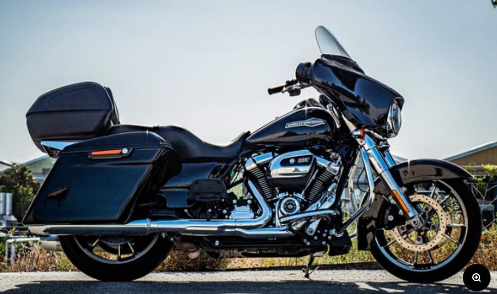 MeanCycles | 42L - CHALLENGER XL LEATHER WRAPPED HARD MOTORCYCLE